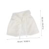 1pc Elegant Shawl Wrap for Bride Style Cheongsam Accessory White Scarf for Wedding Dress Cozy and Fashionable for Bridesmaids
