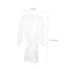 Robe for Brides and Bridesmaids Lightweight Artificial Silk Sleepwear for Wedding Day Elegant Morning Gown for Bridal Shower and