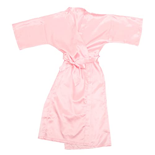 Neck Bridesmaids Robe Comfortable Like Bathrobe for Wedding Parties Special Occasions Elegant Mid Gown for Bride Bridal Shower