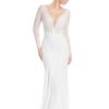 Mermaid Wedding Dresses for Bride Classy lace Boho Long Sleeve Open Back Bohemian Wedding Gowns