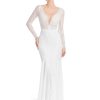 Mermaid Wedding Dresses for Bride Classy lace Boho Long Sleeve Open Back Bohemian Wedding Gowns