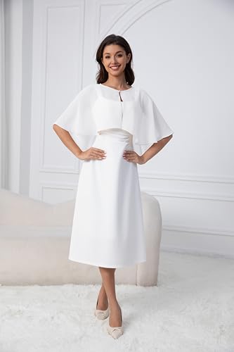 Women's Chiffon Shawl Wraps Shrug for Evening Dress Wedding Cape Cover Up 1920s Shawl