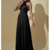 Women Infinity Dress for Bridesmaid Long Evening Maxi Wrap Dresses Convertible Prom Wedding Gown