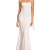Women's Bodycon Formal Wedding Guest Maxi Dresses with Scarf Summer Strapless Elegant Cocktail Party Dress 2025