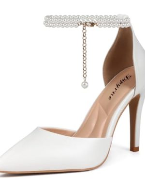 Women's High Heels Closed Pointed Toe Sexy Lace Up Wedding Evening Dress Pumps Shoes