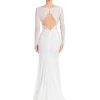 Mermaid Wedding Dresses for Bride Classy lace Boho Long Sleeve Open Back Bohemian Wedding Gowns