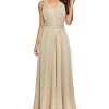Women's Backless Gown Dress Convertible Multi-Way Wrap Halter Cocktail Dress Bandage Bridesmaid Long Dresses