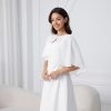 Women's Chiffon Shawl Wraps Shrug for Evening Dress Wedding Cape Cover Up 1920s Shawl