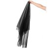 Tulle Shawl For Wedding Dress: Mesh Long Cape For Bridal Women - Lace Wedding Shawl For Bridesmaids And Outdoor Ceremonies