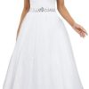 Women's Lace Wedding Dresses for Bride Tulle Bridal Gowns