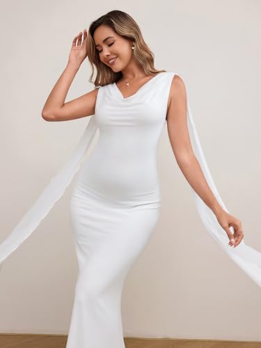 Women's Summer Formal Wedding Guest Dresses Sleeveless Backless Long Elegant Evening Party Maxi Bodycon Dress