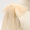 Flower Girl Maxi Dress Wedding Formal Bridesmaid Floral Embroidered Tulle Skirt Princess Pageant First Communion Gown