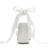 Pearl Heels Wedding Shoes for Bride Platform Heels Bridal Shoes Platform Sandals