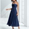 Women's Cocktail Dress, Strapless Tube Top Long Maxi Summer Formal Mesh Dresses 2025