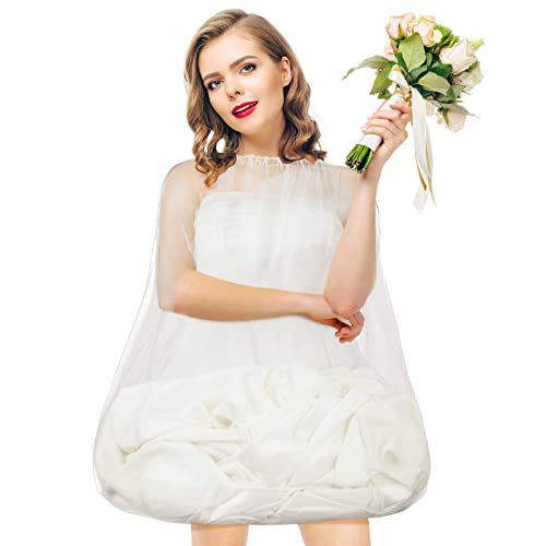 Wedding Gown Underskirt Drawstring Bride Buddy White Bridal Underskirt for Dresses Toilet Petticoat for Wedding Dress