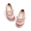 Toddler Flower Girl Dress Shoes - Little Girl Ballet Flats for Wedding Party