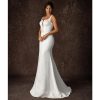 Wedding Dress Elegant Royal Style for Women,Jacquard Dress for Summer Garden Wedding,Lightweight Wedding Bridal Dress