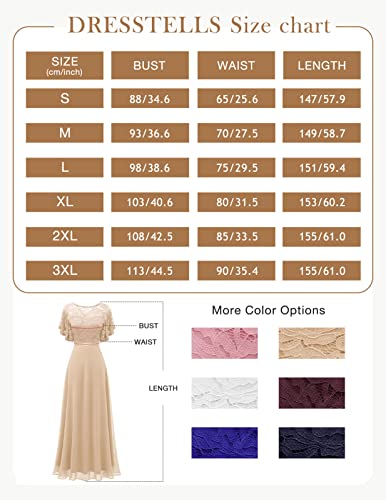 Womens Formal Dresses for Wedding Guest Bridesmaid Long Prom Empire Waist Lace Dress Evening Gown 2025