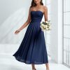 Women's Cocktail Dress, Strapless Tube Top Long Maxi Summer Formal Mesh Dresses 2025