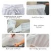 Women's 8 Layer Tulle Hoopless Petticoat Skirt with Lace Trim A-Line Long Crinoline Underskirt Slip for Bridal Ball Gown Wedding