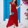 Formal Dresses for Women 2025 Wedding Guest with Slit Cocktail Elegant Lace Long Prom Dress
