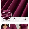 Maxi Dress for Women Long Formal Short Sleeve A Line V Neck Dresses Wedding Guest High Waist Elegant