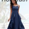 Women's Cocktail Tea Party Beach Dresses Formal Graduation Wedding Guest Chiffon Summer Evening Elegant Dress 2025