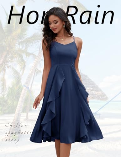 Women's Cocktail Tea Party Beach Dresses Formal Graduation Wedding Guest Chiffon Summer Evening Elegant Dress 2025