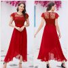 Formal Dresses for Women 2025 Wedding Guest with Slit Cocktail Elegant Lace Long Prom Dress