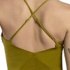 Charmeuse Plunge Seamed Slim A-Line Dress