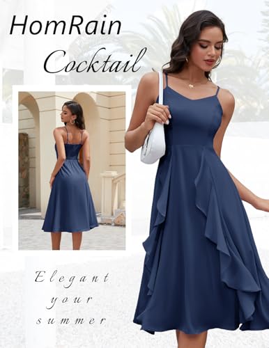 Women's Cocktail Tea Party Beach Dresses Formal Graduation Wedding Guest Chiffon Summer Evening Elegant Dress 2025