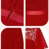 Formal Dresses for Women 2025 Wedding Guest with Slit Cocktail Elegant Lace Long Prom Dress
