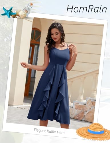 Women's Cocktail Tea Party Beach Dresses Formal Graduation Wedding Guest Chiffon Summer Evening Elegant Dress 2025