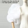 Detachable Tulle Sleeves for Wedding Dresses, Lantern Sleeve Bridal Dress Arm Cover Accessory for Women’s Gowns