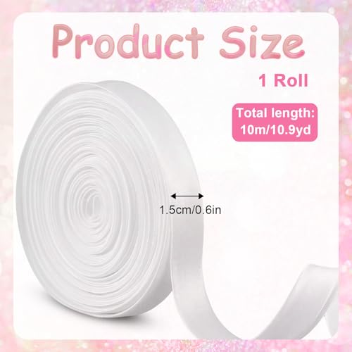 393.7 in Corset Lacing Women's Tie Back for Wedding Bridal Gown Lace Up Corset Satin Adjustable Dress Sash Cord Replacement