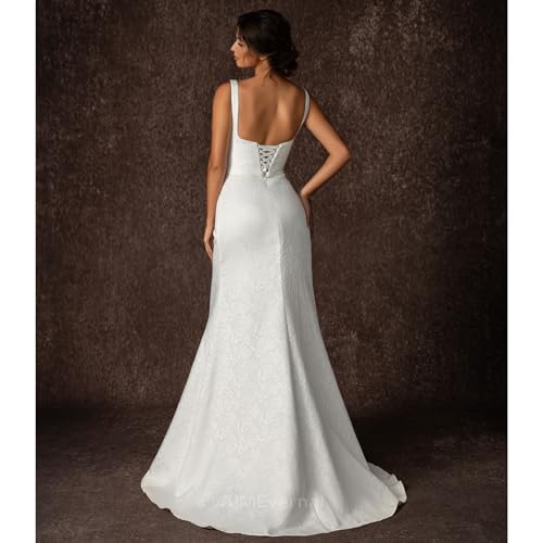 Wedding Dress Elegant Royal Style for Women,Jacquard Dress for Summer Garden Wedding,Lightweight Wedding Bridal Dress