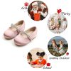 Toddler Flower Girl Dress Shoes - Little Girl Ballet Flats for Wedding Party