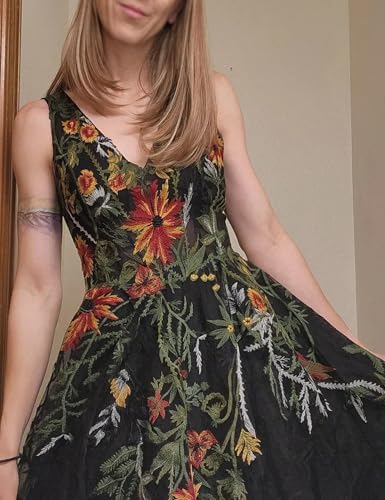 Floral Embroidery Wedding Dress for Bride A Line Long Tulle Boho Could Shoulder Sleeves Outdoor Country Gowns