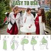 Wedding Gown Underskirt Drawstring Bride Buddy White Bridal Underskirt for Dresses Toilet Petticoat for Wedding Dress