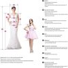 Satin Mermaid Bridesmaid Dresses for Women Cross Halter Neck High Slit Wedding Guest Dress Floor Length Prom Evening Gown