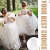 Wedding Gown Underskirt Drawstring Bride Buddy White Bridal Underskirt for Dresses Toilet Petticoat for Wedding Dress