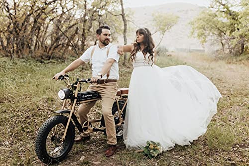 Wedding Dresses for Bride Illusory Lace Bohemia V Neck Layers Tulle A Line Beachy Wedding Gowns…